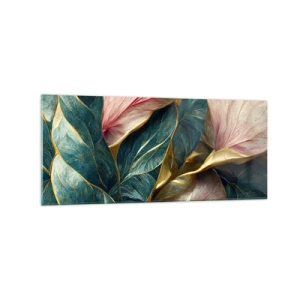 Glass picture - Natural Elegance and Style - 120x50 cm