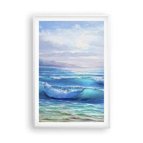 Poster in white frmae - It Brings Bliss - 61x91 cm