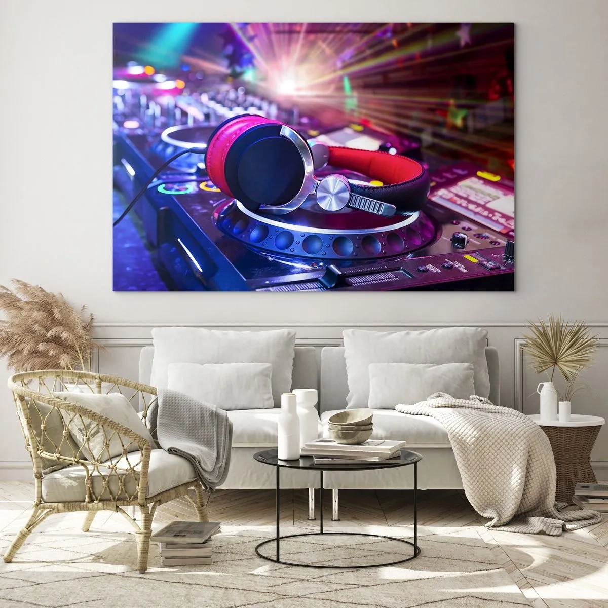 Glass picture - Get on the Floor - 120x80 cm