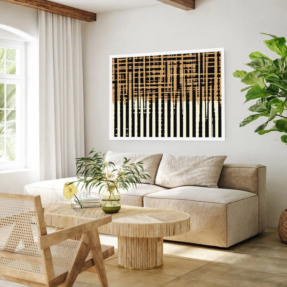 Poster - Architectural Abstract - 50x40 cm