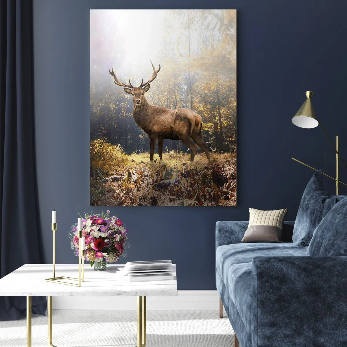 Glass picture - In Full Majesty - 50x70 cm