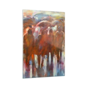 Glass picture - Equal in Rain and Fog - 70x100 cm