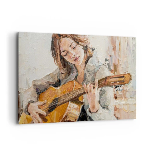 Canvas picture - Concert for Guitar and Girly Heart - 120x80 cm