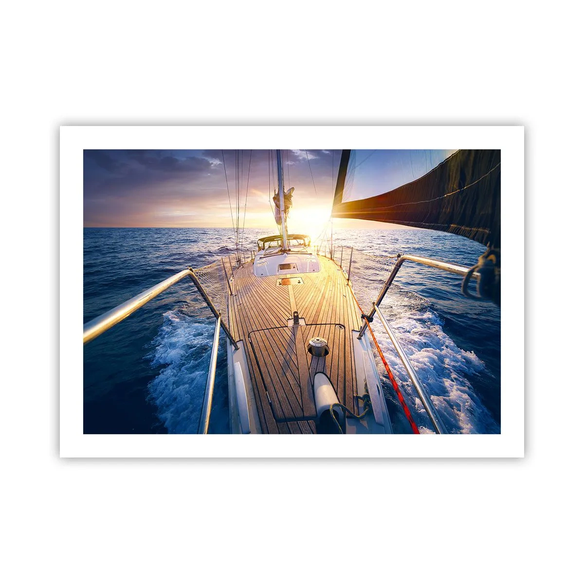 Poster - Running on Waves - 70x50 cm