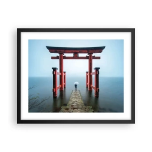 Poster in black frame - Japanese Musings - 50x40 cm