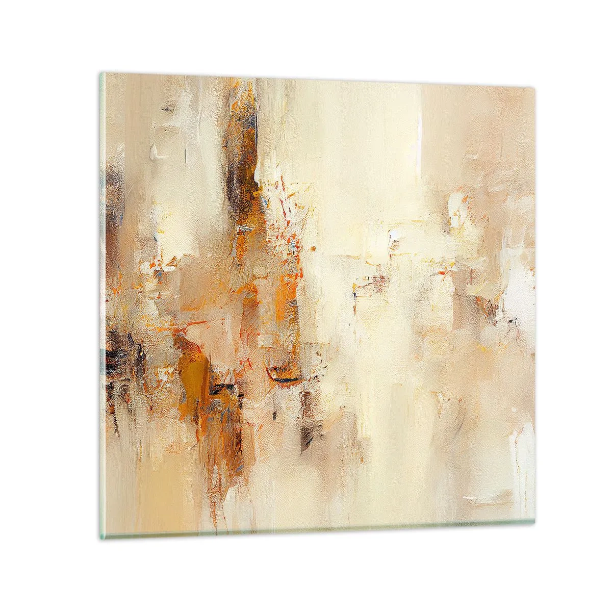 Glass picture - Soul of Amber - 40x40 cm