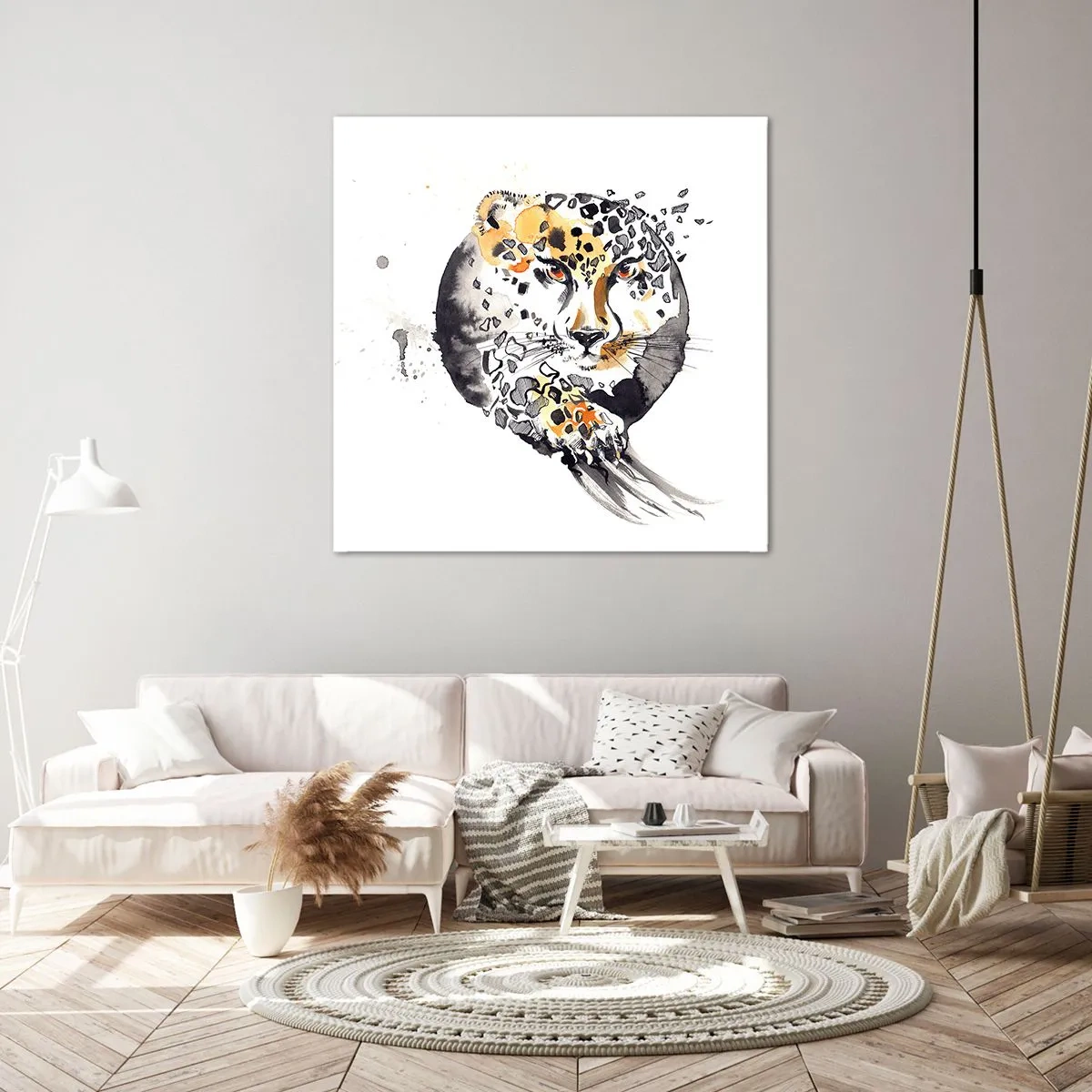 Canvas picture - Wild Beauty - 40x40 cm