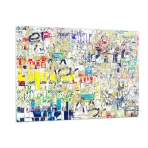 Glass picture - Feast for the Eyes - 120x80 cm