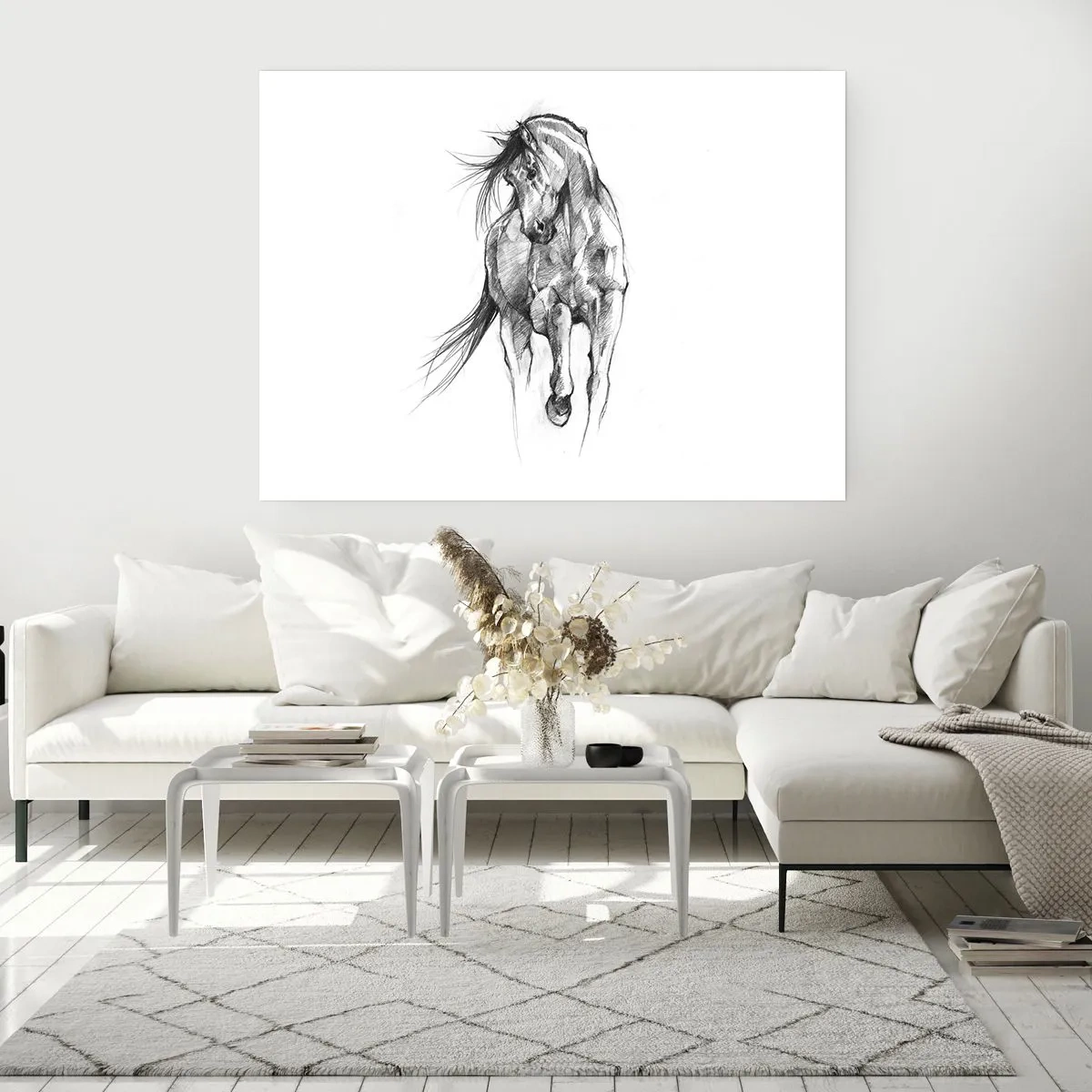 Poster - In a Graceful Trot - 100x70 cm
