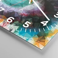Clock face with numbers