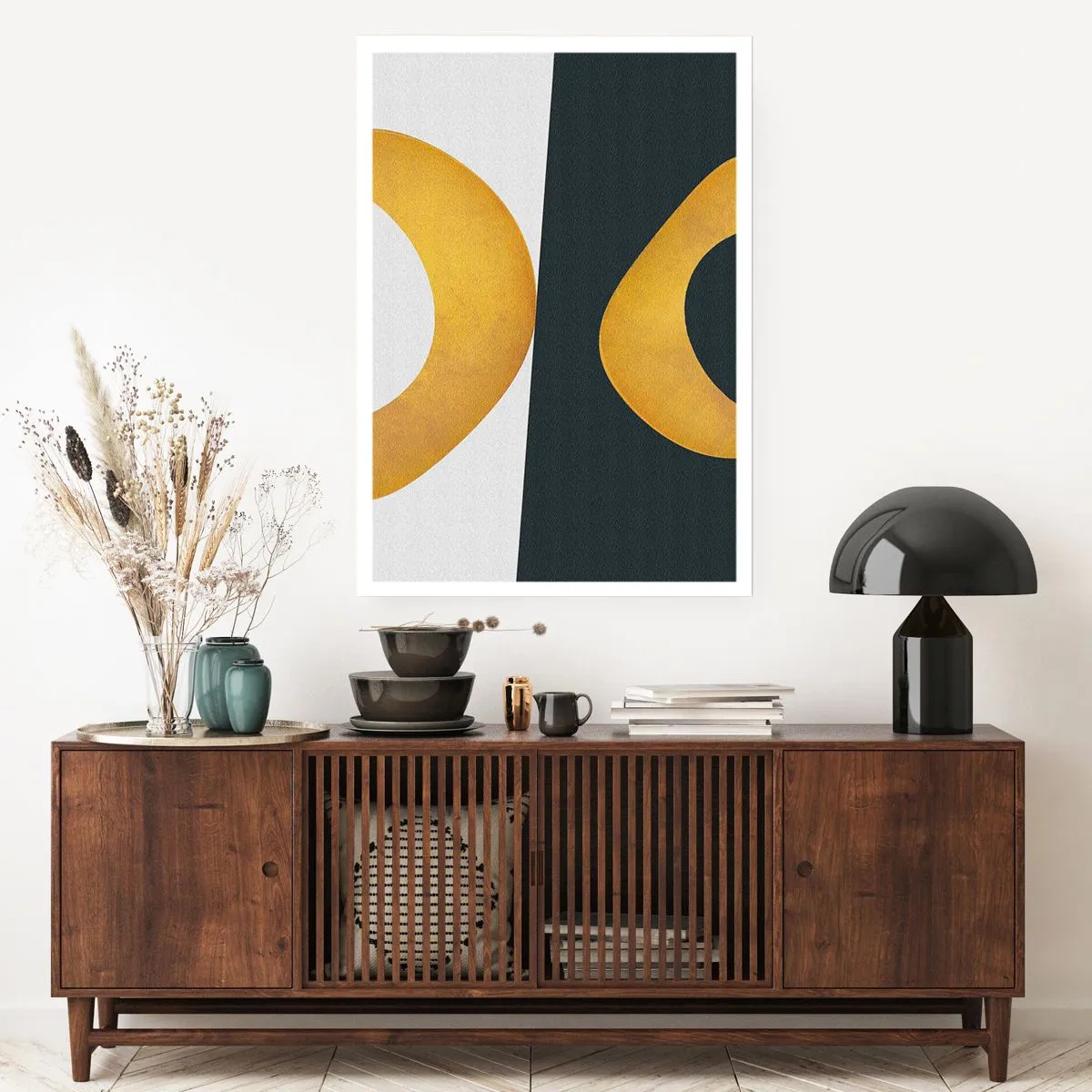 Poster - First Of All: Gold - 70x100 cm