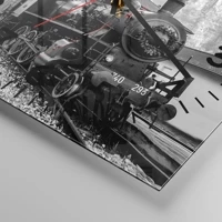 Clock face with numbers