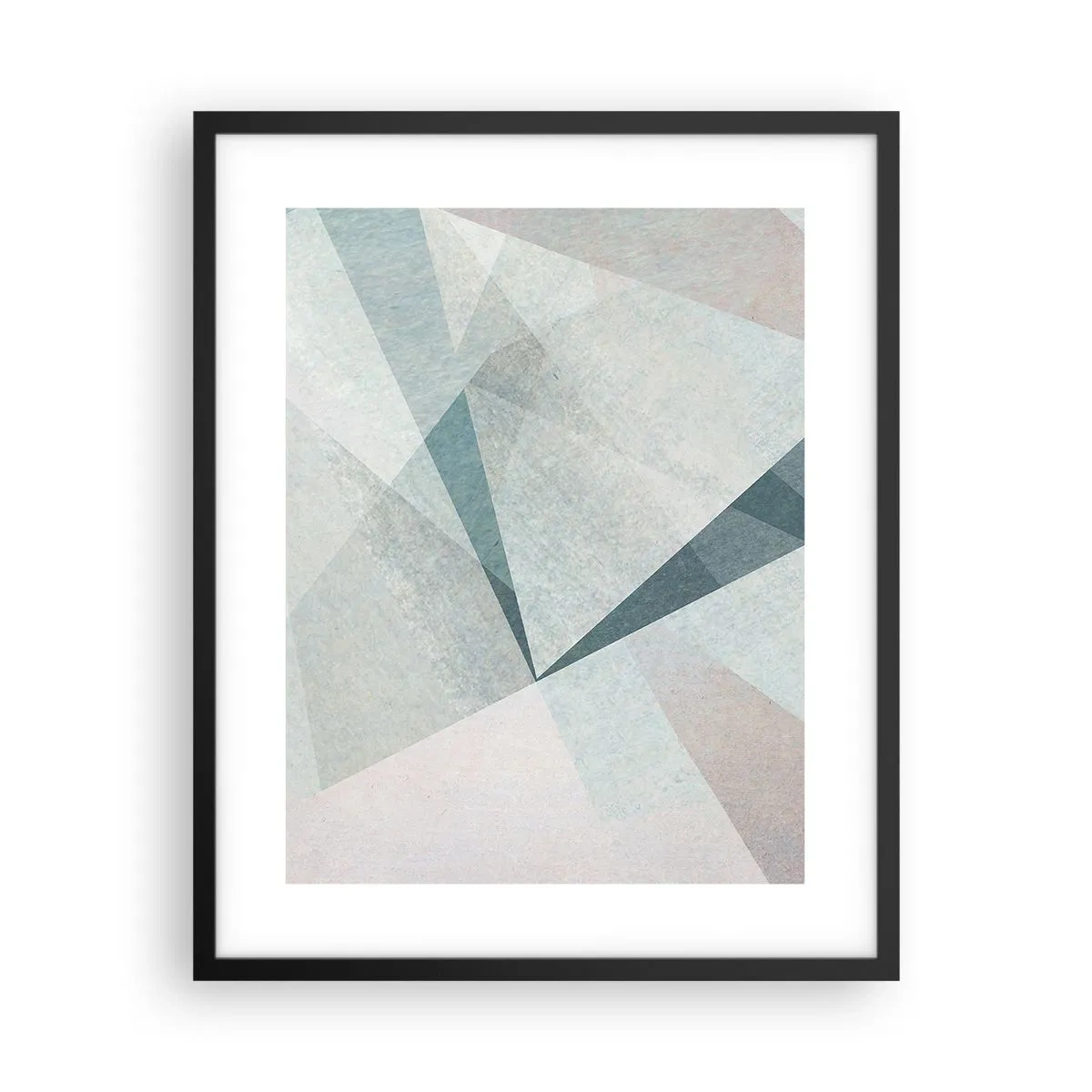 Poster in black frame - Calmly but Dynamically - 40x50 cm