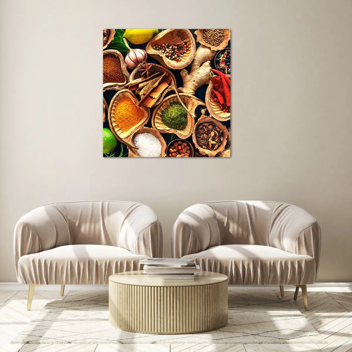 Glass picture - Take What You Want - 60x60 cm