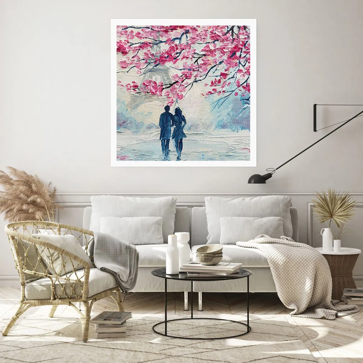 Poster - Romantic Walk - 60x60 cm
