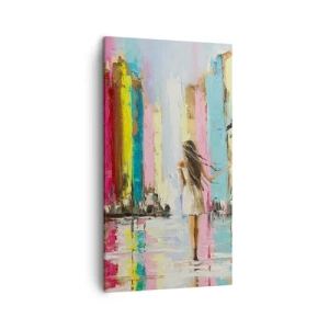 Canvas picture - Follow Me - 45x80 cm