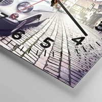 Clock face with numbers