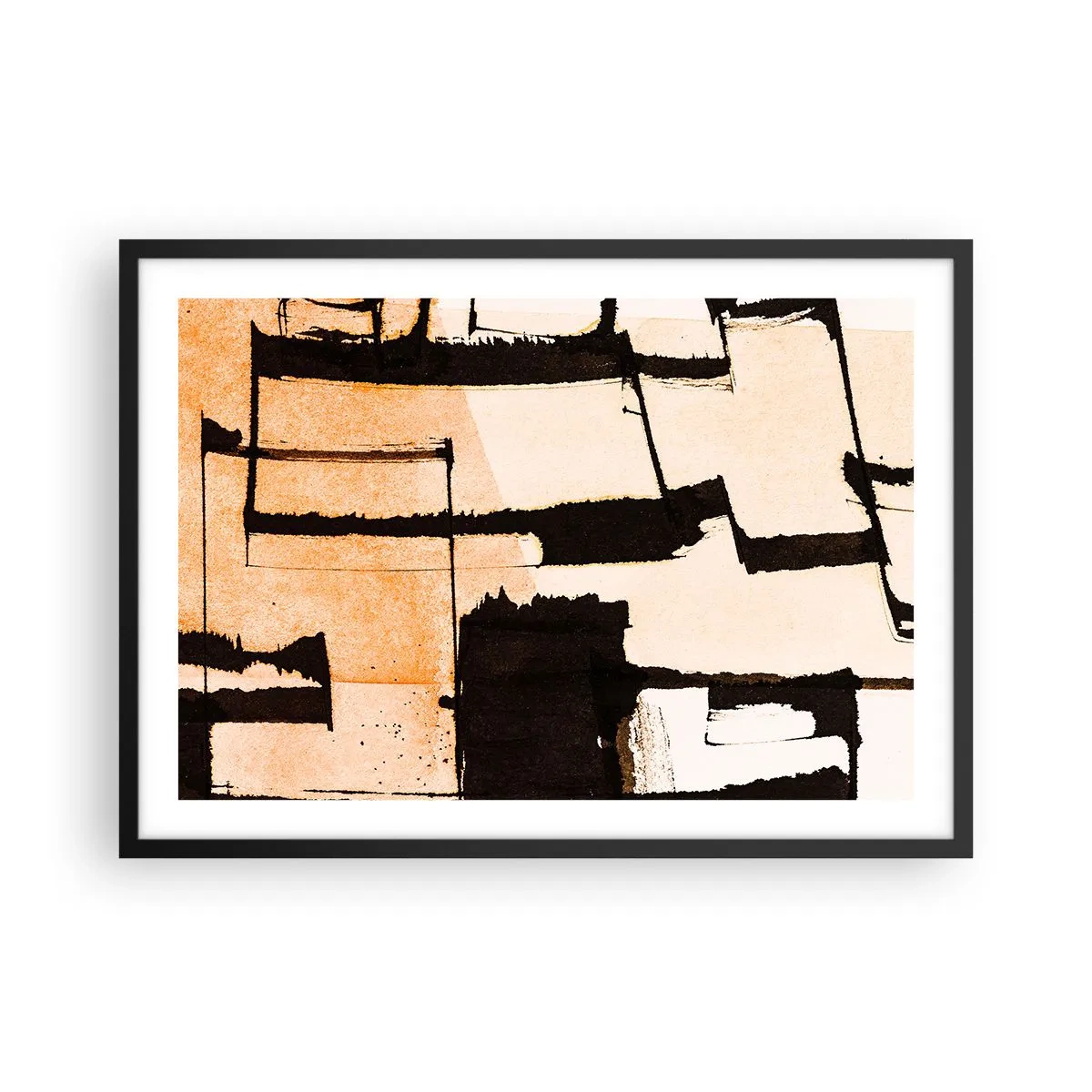 Poster in black frame - Order After All - 70x50 cm
