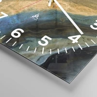 Clock face with numbers