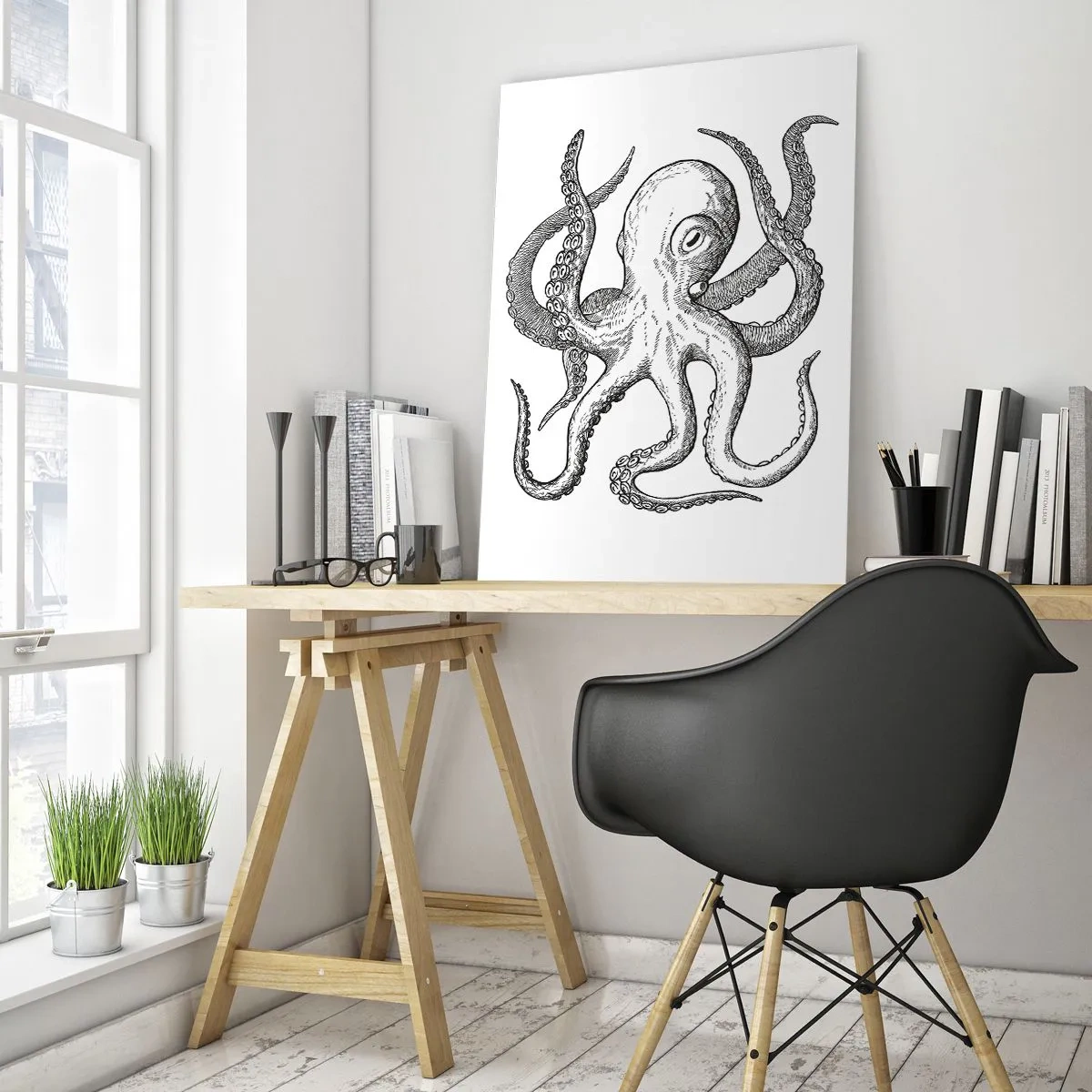 Glass picture - Dancing with the Waves - 50x70 cm