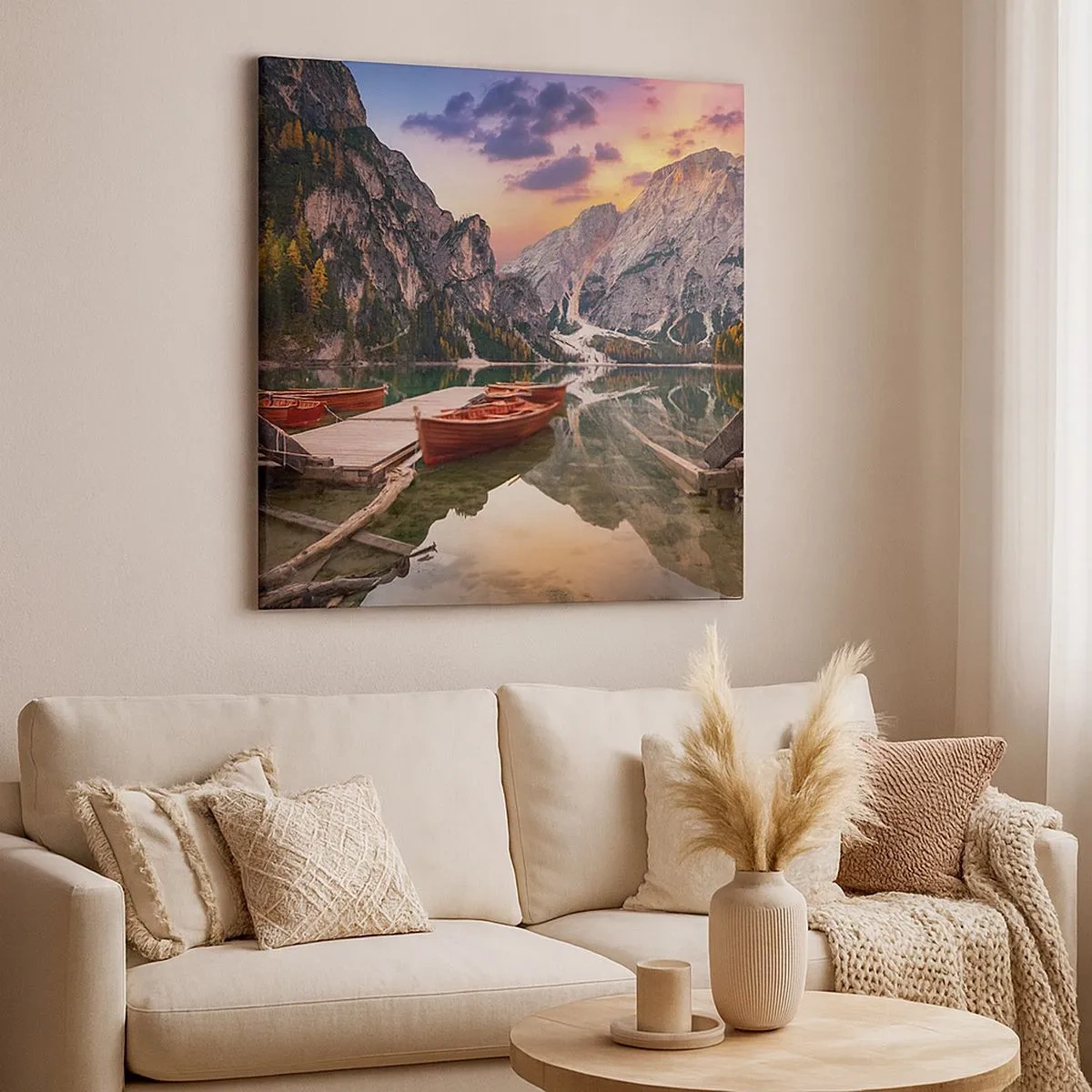 Canvas picture - Promise of a Day - 30x30 cm