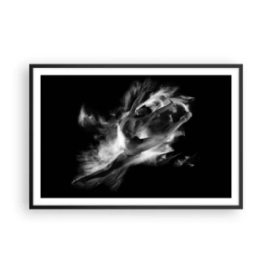 Poster in black frame - Stopped i in Flight - 91x61 cm