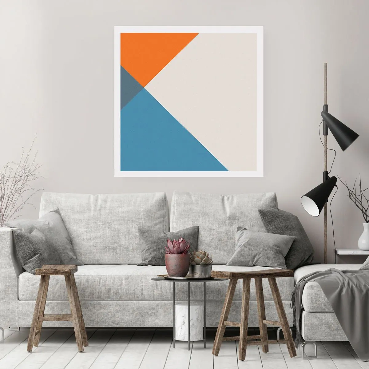 Poster - At an Angle… - 30x30 cm