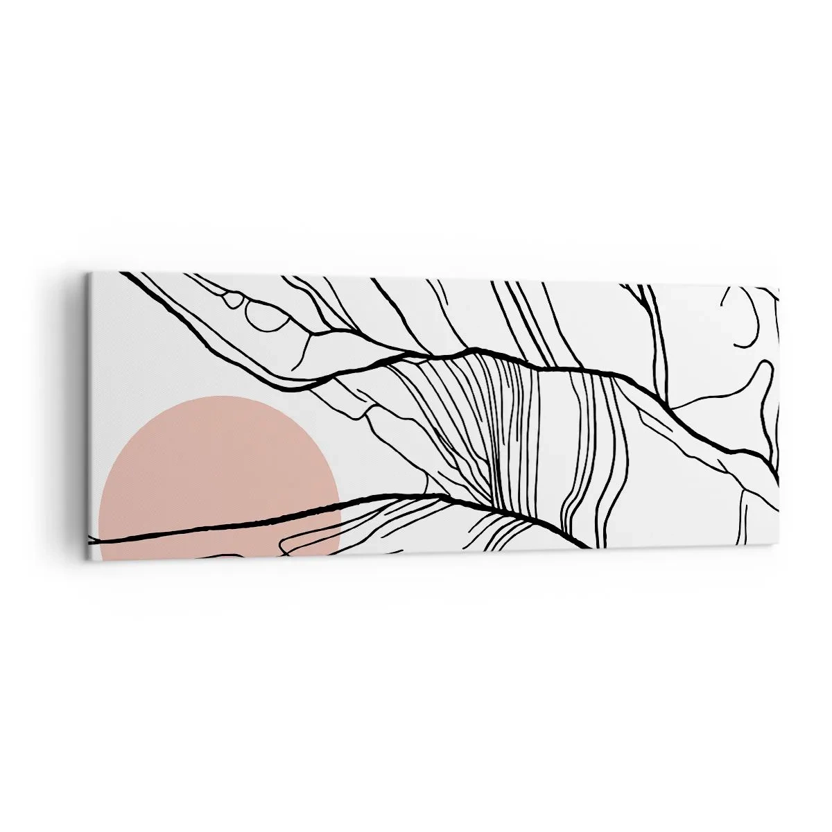 Canvas picture - In a Web of Twigs - 140x50 cm