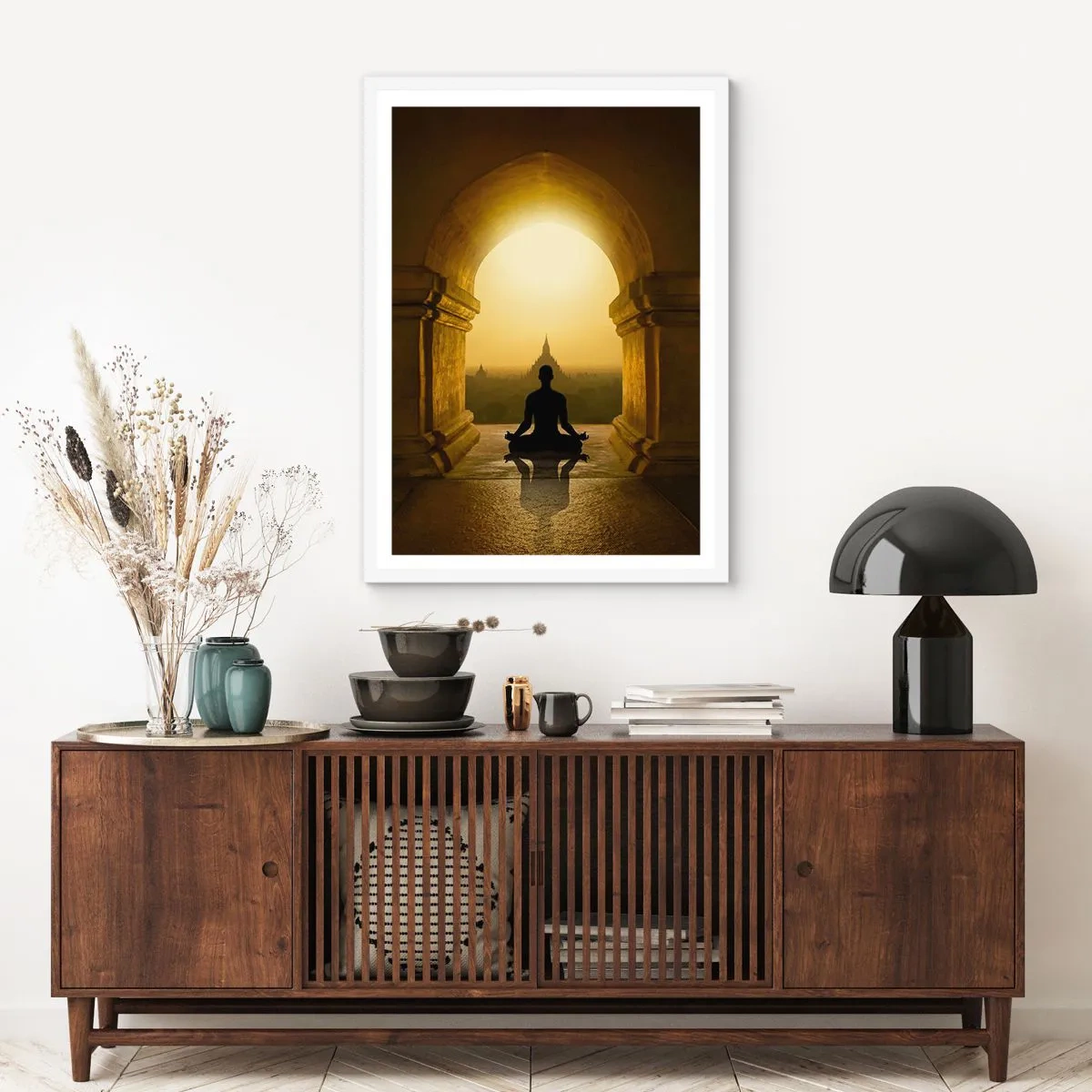 Poster in white frmae - Full Harmony - 40x50 cm