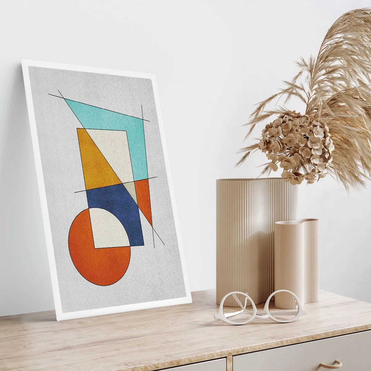 Poster - Abstract: Modernist Fun - 30x40 cm