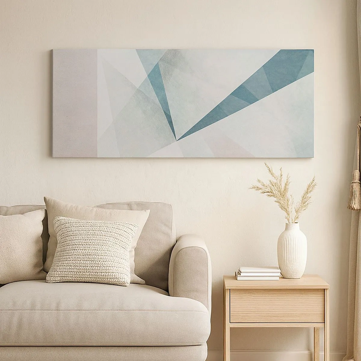 Canvas picture - Calmly but Dynamically - 100x40 cm