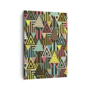 Canvas picture - In Rhythm on Three - 50x70 cm