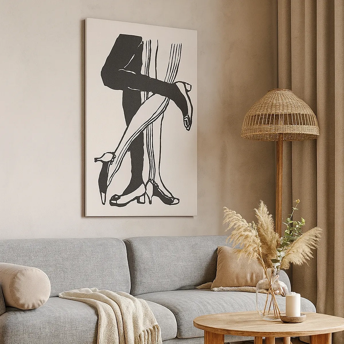 Canvas picture - Woman's Attribute - 50x70 cm