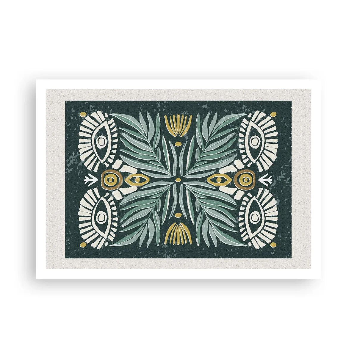 Poster - Like a Folklore Cutout - 100x70 cm