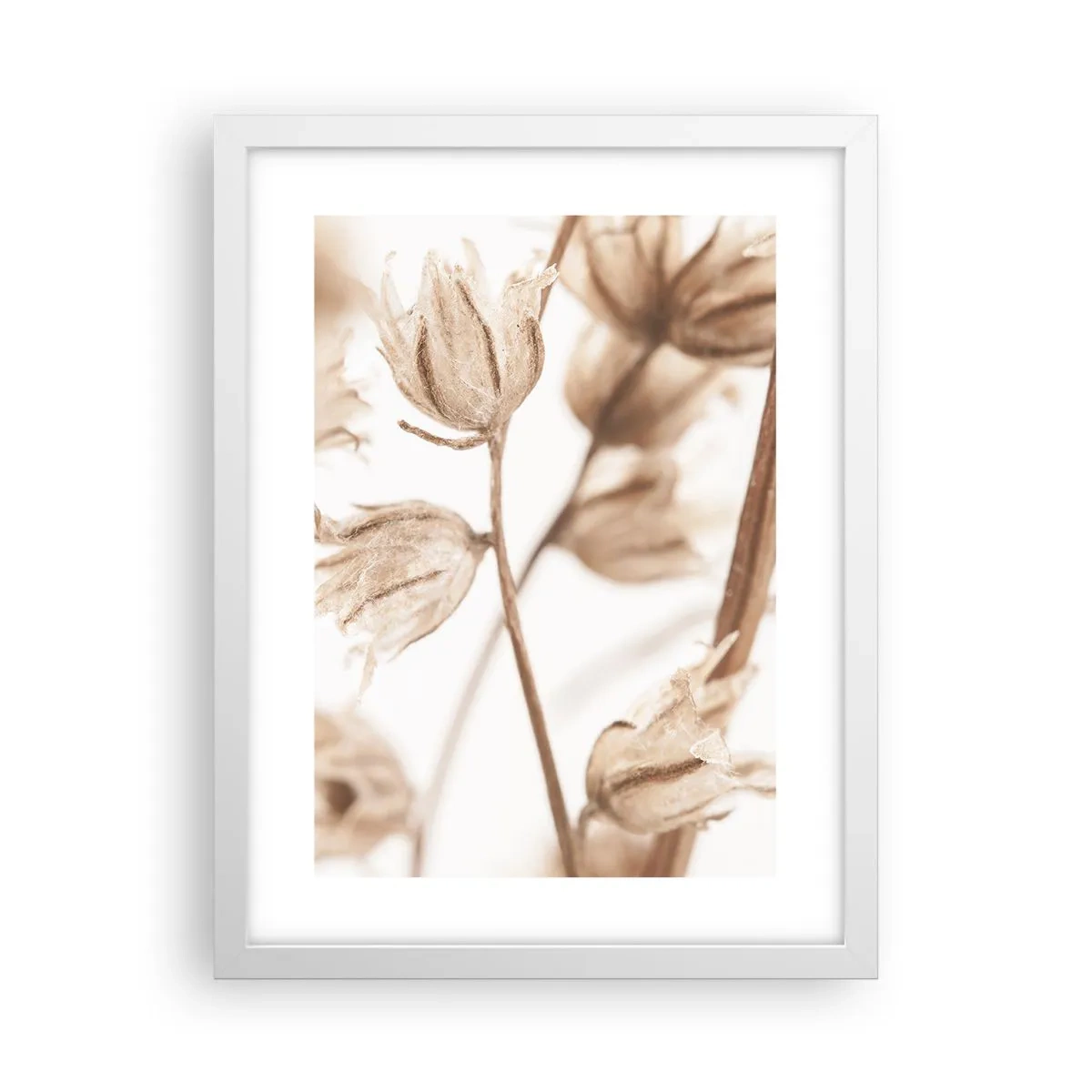 Poster in white frmae - Ringing at the End of Summer - 30x40 cm