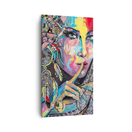 Canvas picture - Don't Talk Until You Understand - 45x80 cm