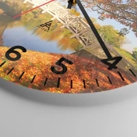 Clock face with numbers