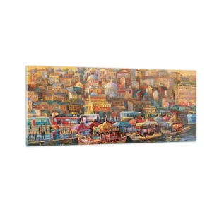 Glass picture - Istanbul Story - 100x40 cm