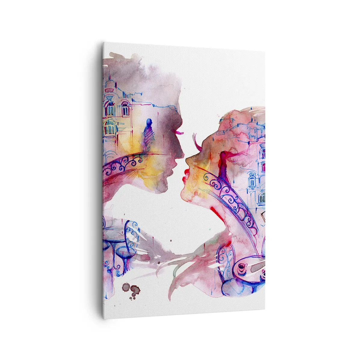 Canvas picture - Secret Bridge Of Sighs - 80x120 cm