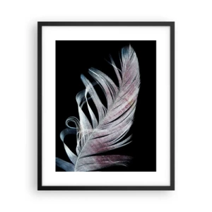 Poster in black frame - Think about Touch - 40x50 cm