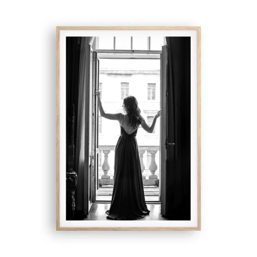 Poster in light oak frame - In Great Style - 70x100 cm