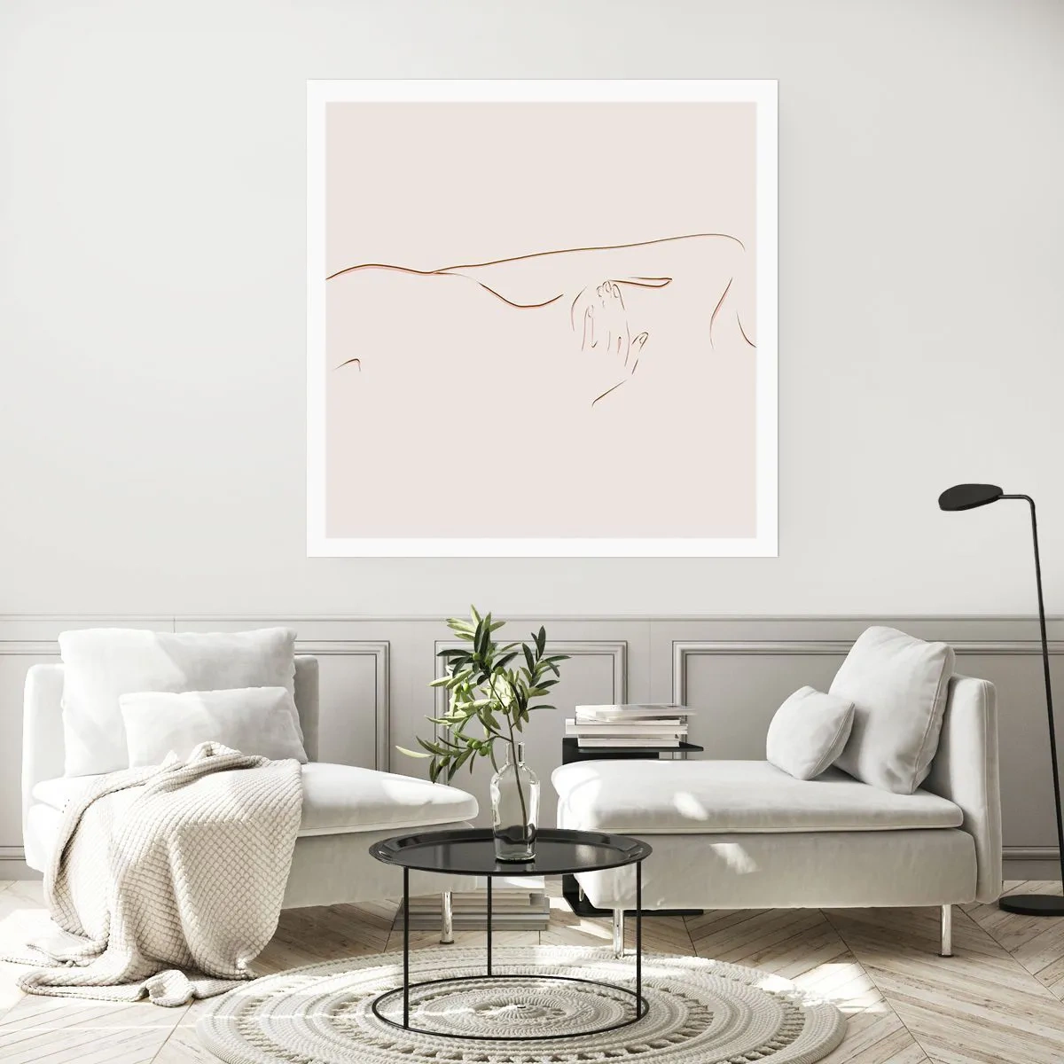 Poster - Shape of Desire - 50x50 cm