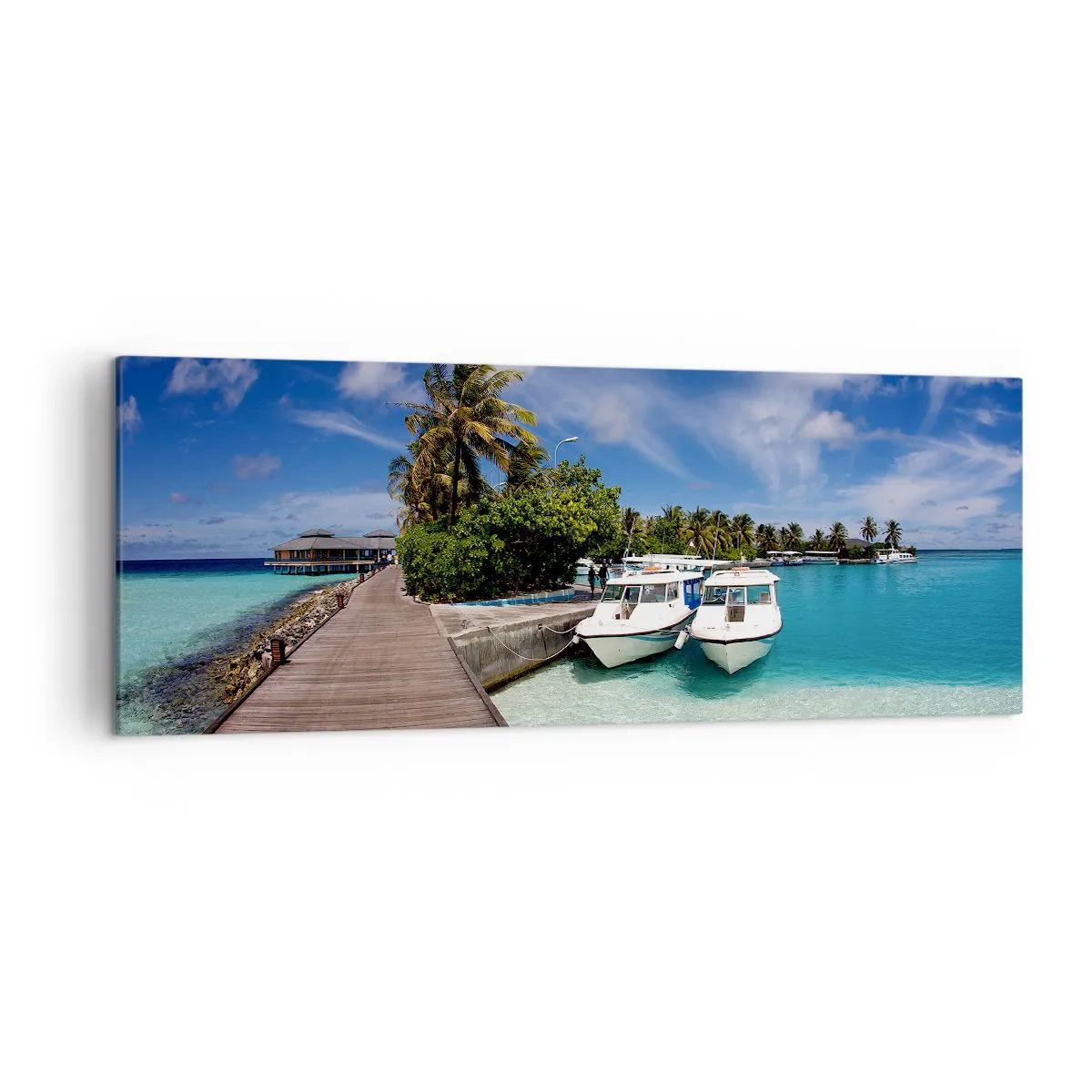 Canvas picture - So Paradise Exists - 140x50 cm