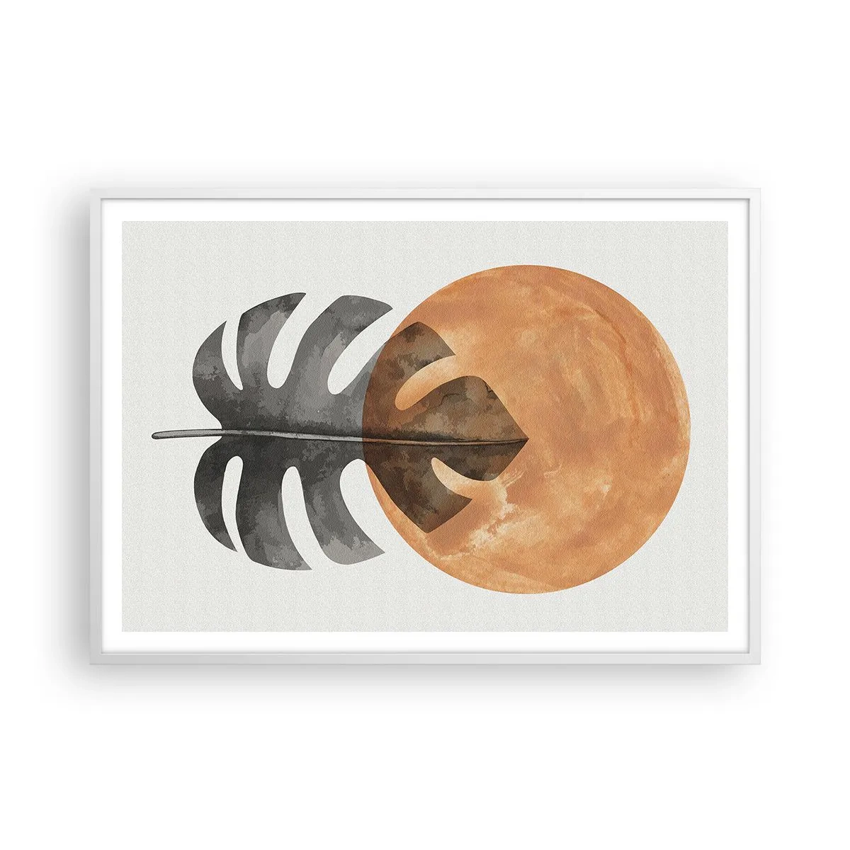 Poster in white frmae - Always the Sun - 100x70 cm