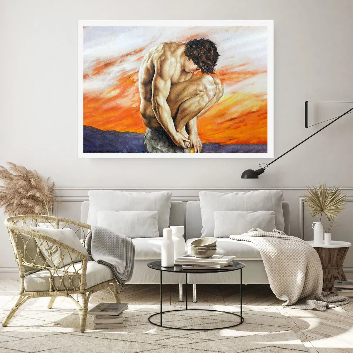 Poster - Submerged in Himself - 50x40 cm