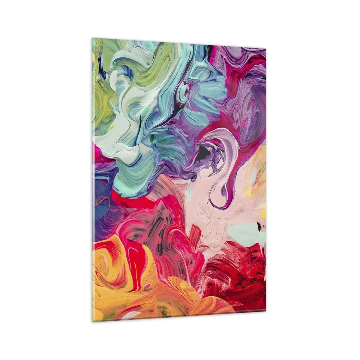 Glass picture - Birth of Colours - 80x120 cm