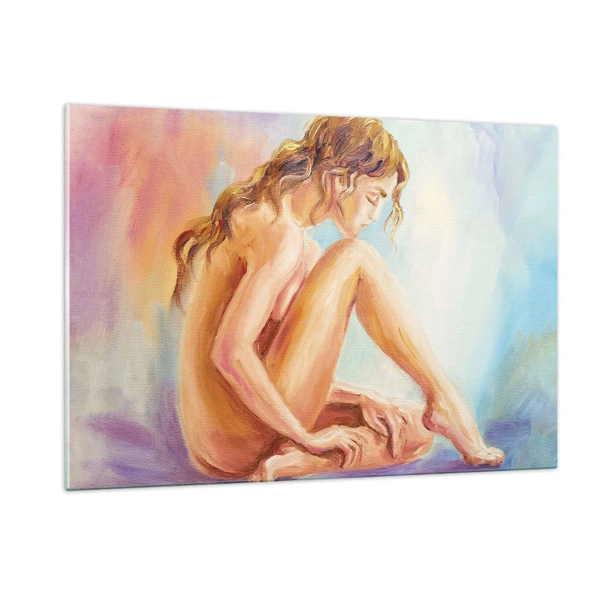 Glass picture - Nude of Youth - 120x80 cm