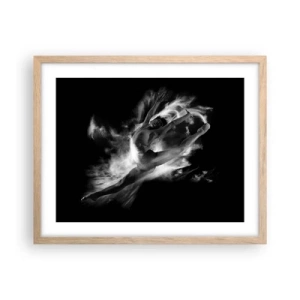 Poster in light oak frame - Stopped i in Flight - 50x40 cm