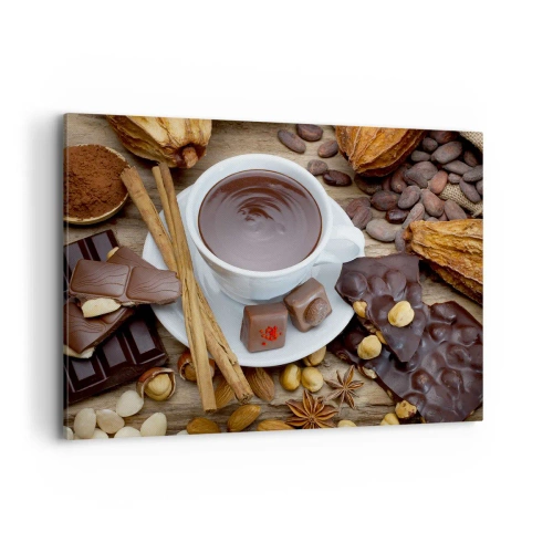 Canvas picture - From a Fairytale Factory of Chocolate - 100x70 cm