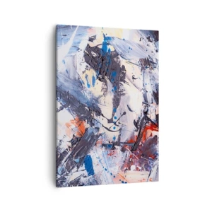 Canvas picture - Crazy Dance of Abstraction - 50x70 cm